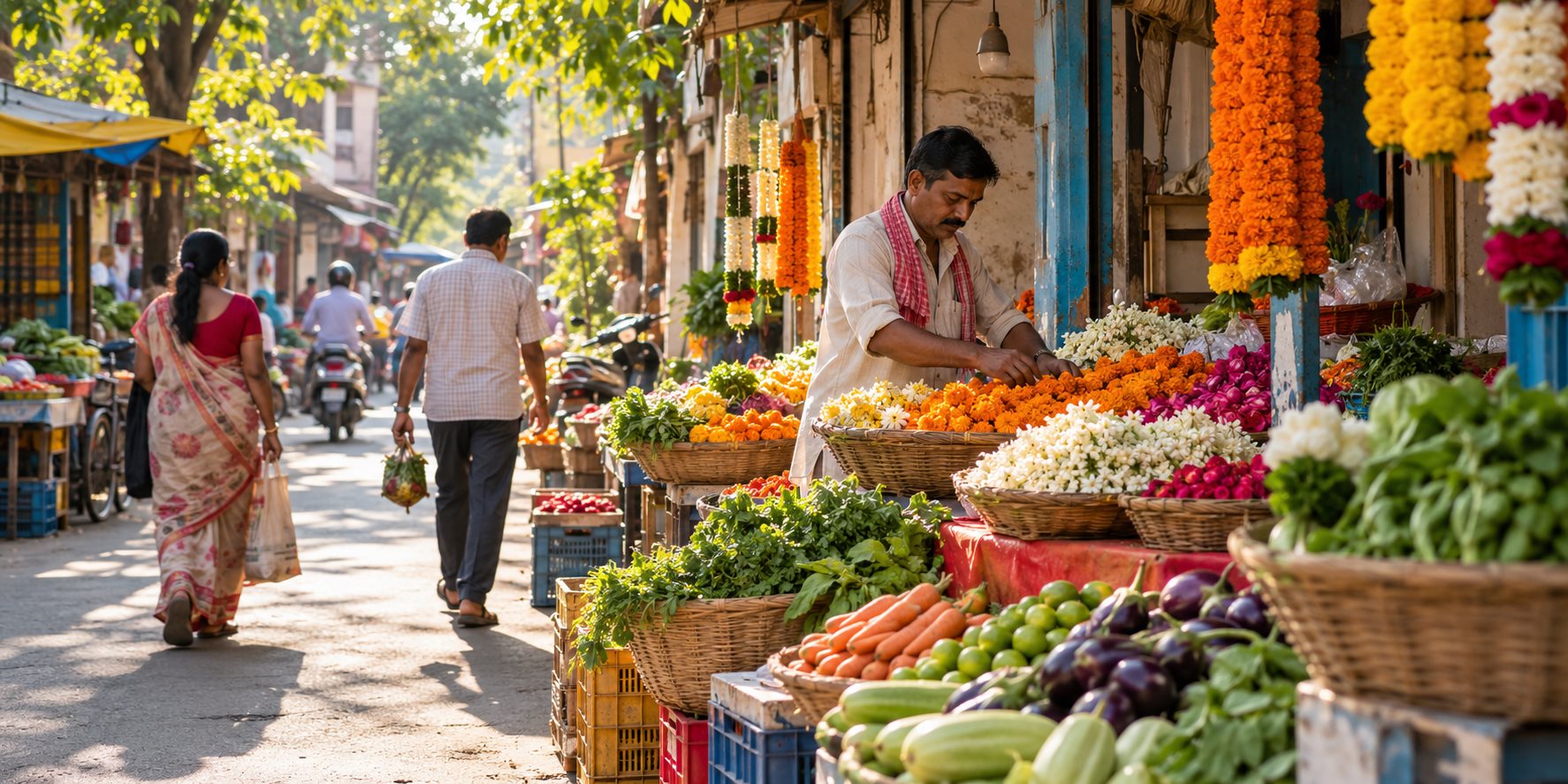 Illustrative Raipur scene for a house promotion